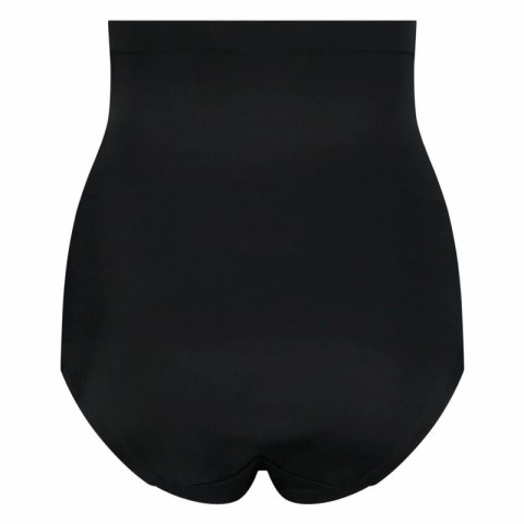 Bye Bra Figi Estilo bezszwowe czarne z wysokim stanem XXL