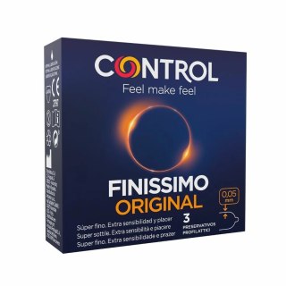 Control Finissimo Prezerwatywy Ultra Cienkie 3 sztuki 54 mm