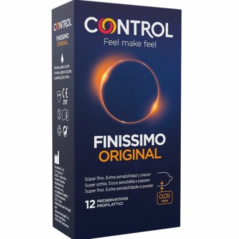 Control Finissimo prezerwatywy ultra cienkie 12 sztuk lateksowe