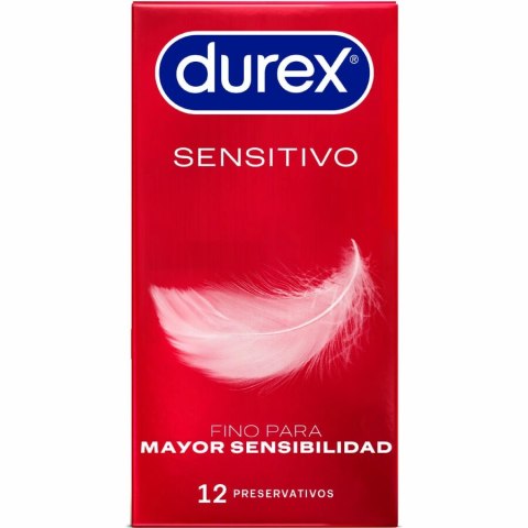 Durex Sensitive Soft 12 szt. cienkie, komfortowe prezerwatywy 56 mm