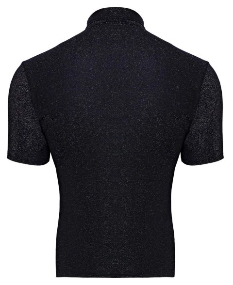 Svenjoyment Koszula Męska Silver XL Lureksowa Elegancja