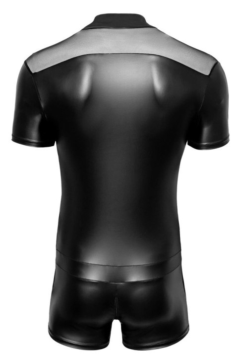 Svenjoyment Playsuit 2XL czarny - kombinezon męski z zamkiem 3-kierunkowym