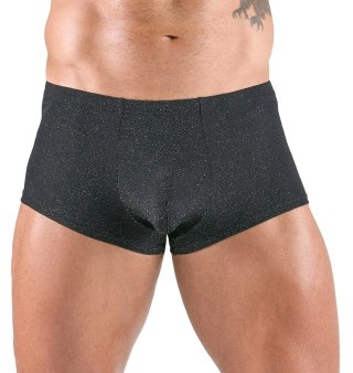 Svenjoyment Spodnie Lurexowe Srebrne 2XL Elastyczne Wykończenie