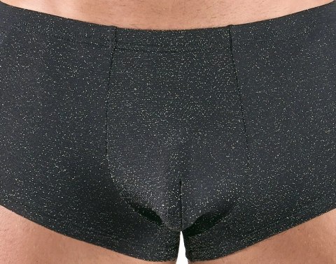 Svenjoyment Spodnie Lurexowe Srebrne 2XL Elastyczne Wykończenie