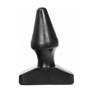 All Black Plug stożkowy 15,5 cm PVC - ergonomiczny model wodoodporny