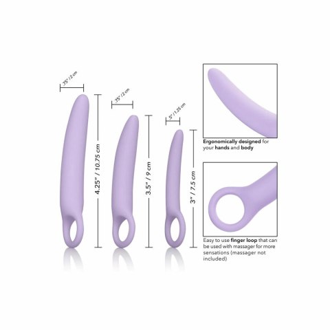 CalExotics Dr Laura Berman Alena zestaw 3 silikonowych ekspanderow