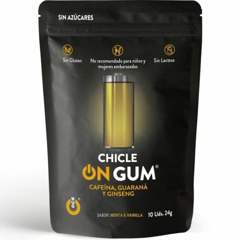 WUG GUM Żeń-szeń Guarana Kofeina Guma Energetyczna 10 szt.