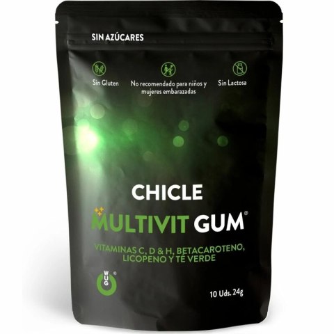 WUG Multivit GUM 10 szt. - guma do żucia z witaminami i zieloną herbatą