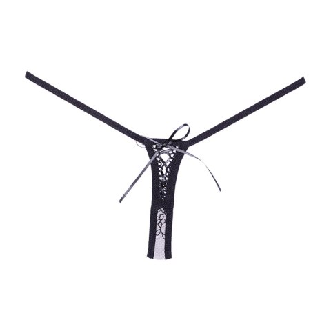 Allure Mesh Thong siateczkowe stringi uniwersalny rozmiar