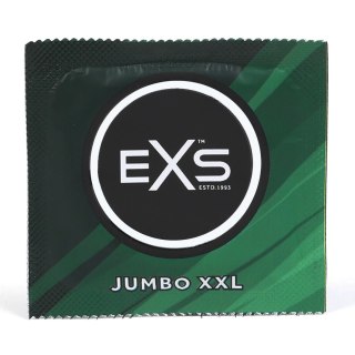 EXS Jumbo 12 szt. prezerwatywy szerokie 69mm naturalna gładka lateksowa
