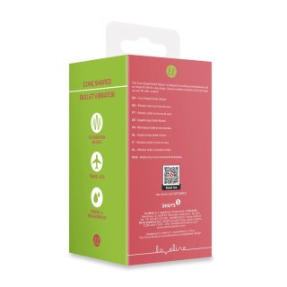 Loveline Cone Shaped Bullet Blushing Red - kompaktowy model stożkowy