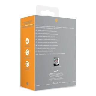 Loveline Gotham Grey - stymulator prostaty z pilotem obrotowy, szary