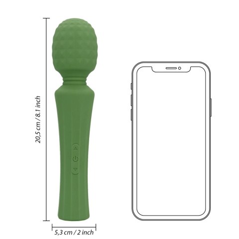 Loveline Green Mumba - wielofunkcyjny masażer z ergonomiczną rączką