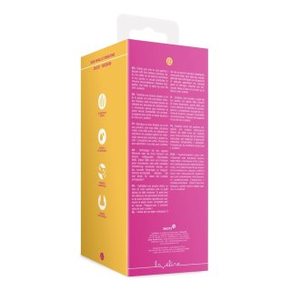 Loveline Medium Intense Pink - Model wibrujący, kompatybilny z uprzężą