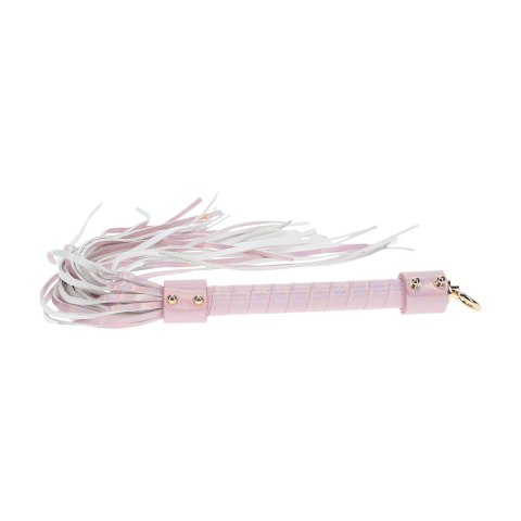 Ouch! Paris Collection Flogger Pink - model z iryzującym wykończeniem