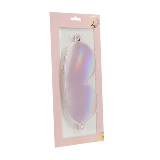 Ouch! Paris Collection Mask Blindfold Pink - skorzana opaska na oczy