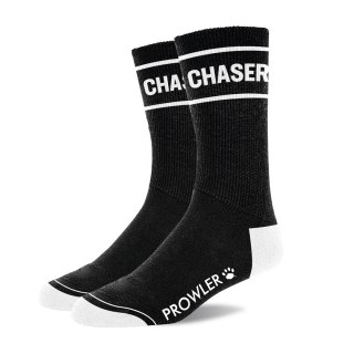 Prowler Red Chaser Socks czarne skarpety z białym wzorem, uniwersalne