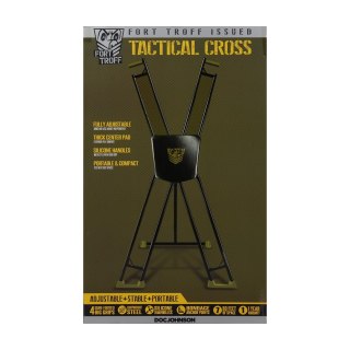 XR Brands Tactical Cross Black/Green - stalowa konstrukcja, regulacja