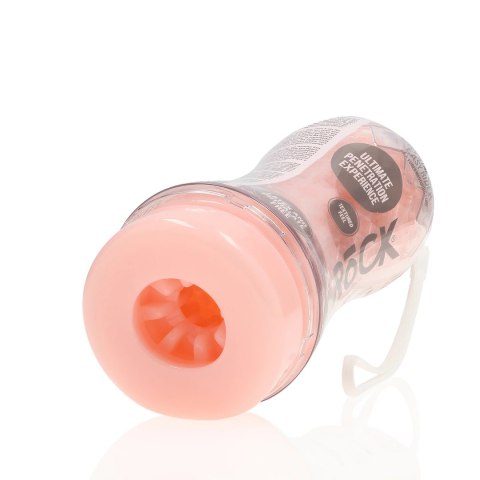 RealRock Easy Rider Transparentny - kompaktowa maszyna intymna TPE