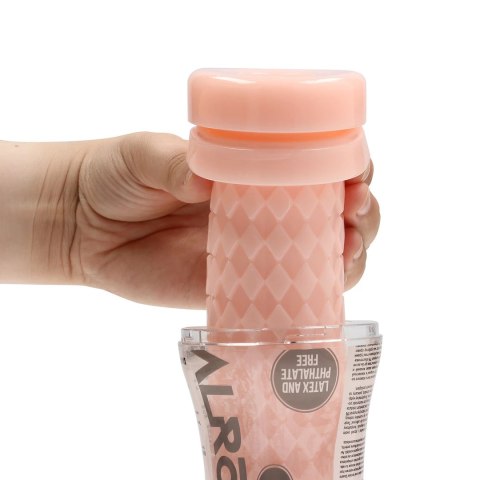 RealRock Easy Rider Transparentny - kompaktowa maszyna intymna TPE