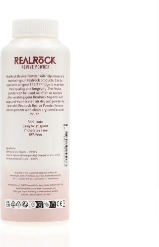 RealRock Revive Powder 120g - Proszek pielęgnacyjny TPE/TPR