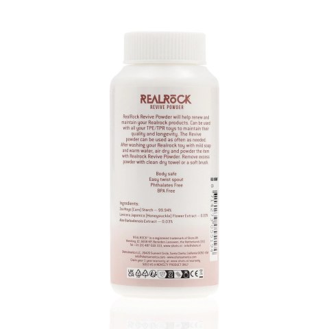 RealRock Revive Powder 60g - Proszek pielęgnacyjny TPE/TPR