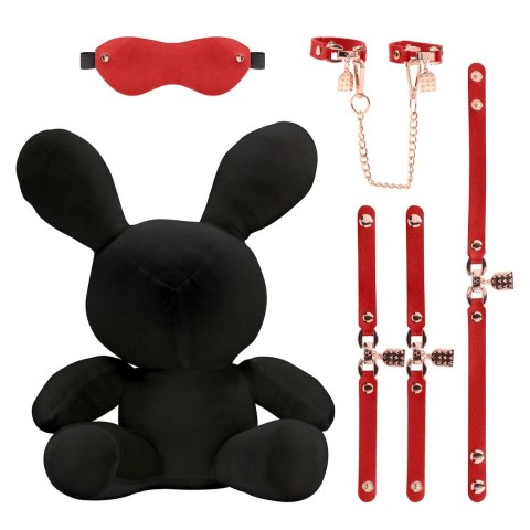 Rimba Rabbit Bondage Velvet Pluszowy Duży Czarny Model Dekoracyjny