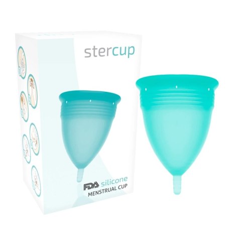 Stercup Kubeczek menstruacyjny silikonowy FDA Aquamarine L 24ml