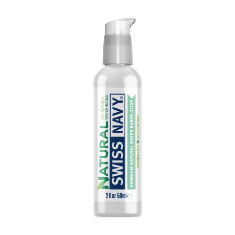 Swiss Navy Natural Lubricant 59 ml - Hipoalergiczny, Aloesowy, Wodny