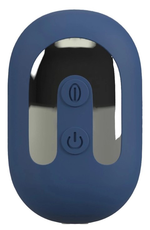 ANOS RC Flickering Tongue Plug czarny silikonowy 10 trybow 14,1 cm