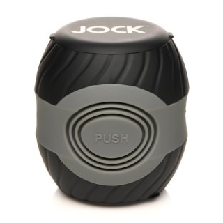 Curve Toys 10X Black - Wibrująca maszyna intymna z funkcją ściskania