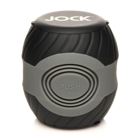 Curve Toys 10X Black - Wibrująca maszyna intymna z funkcją ściskania