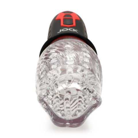 JOCK Spinning & Vibrating System Transparent/Czarny IPX7 9"