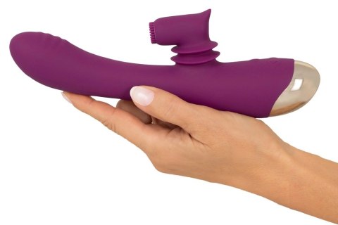 Javida 2 Function Vibrator Mov silikonowy, wodoodporny, 22,3 cm