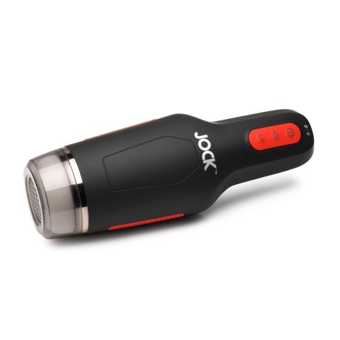 XR Brands 15X Black - Automatyczna maszyna intymna z funkcją ssania i wibracji