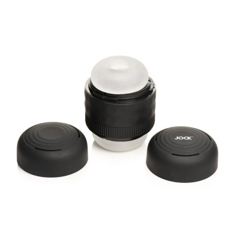 XR Brands Tightening System Black - Regulowany tunel intymny TPE