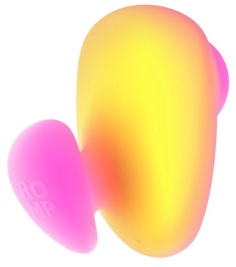 ROMP Kiss Pink Lemonade kompaktowy pulsator powietrzny, wodoodporny