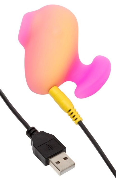 ROMP Kiss Pink Lemonade kompaktowy pulsator powietrzny, wodoodporny