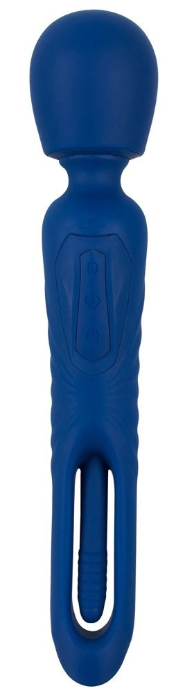 Sweet Smile 2w1 Wand z ruchomą głowicą i funkcją Flicking, silikon