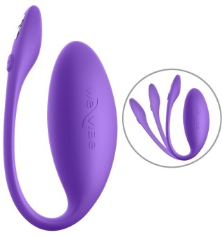 We-Vibe Jive Lite Purple - Model z Bluetooth, 10 trybow, silikon 10,2 cm