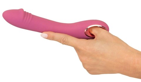 You2Toys Slim G-Spot Rose - wodoodporny model punktowy, silikonowy, 21,4 cm