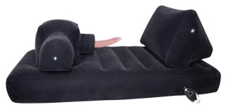 You2Toys Velvet Luxury Bed - zestaw relaksacyjny z systemem wibracji, 166 cm