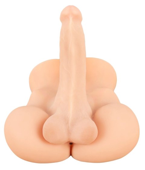 Realistixxx Deluxe Man 02 - anatomiczny tors z elastycznym elementem, TPE