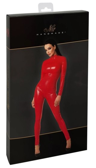 Noir kombinezon jednoczęściowy długi czerwony matowy M elastyczny