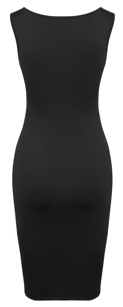 Cottelli PARTY sukienka z wycięciami czarna rozmiar S