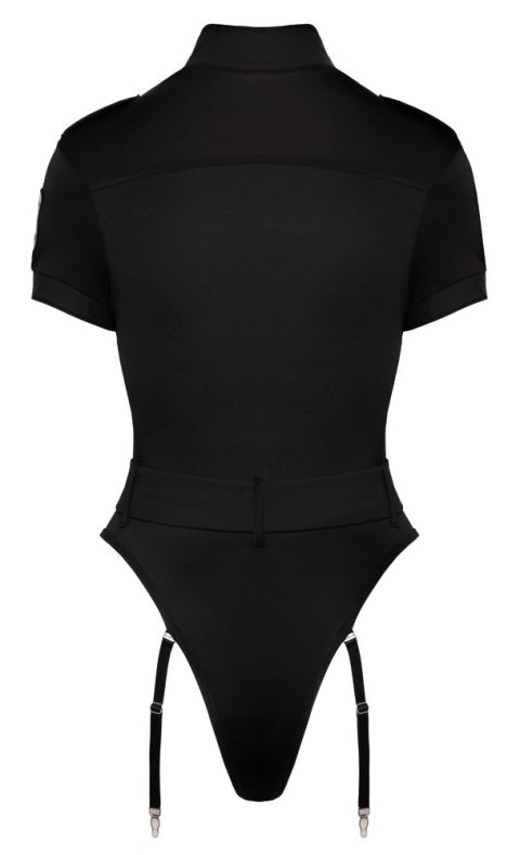 Cottelli Costumes Body Policyjne z Paskami Do Pończoch M Czarny