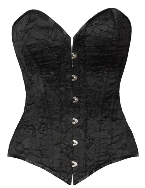 Cottelli PARTY Gorset Sznurowany Bez Ramiączek Czarny L