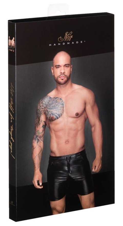 Noir Missbehaved Szorty Męskie Powerwet Czarne XL Regulacja