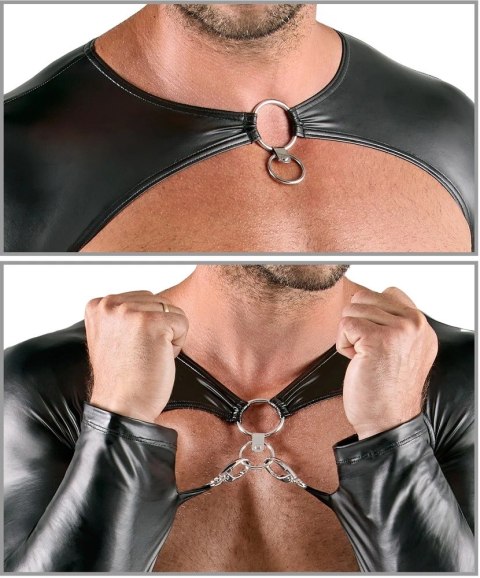 Svenjoyment Bondage Zestaw 3-częściowy Matowy Czarny XL