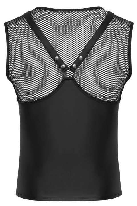 Svenjoyment XL Bezrękawnik Czarny Matowy z Siateczką